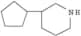 Piperidine,3-cyclopentyl-
