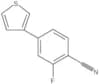 2-Fluoro-4-(3-thienyl)benzonitrile