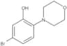 5-Bromo-2-(4-morpholinyl)phenol