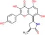 2-Pyrrolidinone, 3-methyl-5-[3,5,7-trihydroxy-2-(4-hydroxyphenyl)-4-oxo-4H-1-benzopyran-8-yl]-