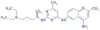 N~6~-(2-{[5-(diethylamino)pentan-2-yl]amino}-6-methylpyrimidin-4-yl)-2-methylquinoline-4,6-diamine