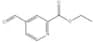 2-Pyridinecarboxylic acid, 4-formyl-, ethyl ester