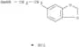 1,3-Benzodioxole-5-ethanamine,N-methyl-, hydrochloride (1:1)