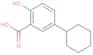 5-Cyclohexyl-2-hydroxybenzoic acid