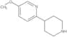 5-Methoxy-2-(4-piperidinyl)pyridine