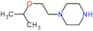 1-[2-(1-methylethoxy)ethyl]piperazine