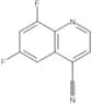 6,8-Difluoro-4-quinolinecarbonitrile