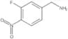 3-Fluoro-4-nitrobenzenemethanamine