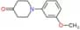 1-(3-methoxyphenyl)piperidin-4-one