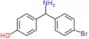 4-[amino-(4-bromophenyl)methyl]phenol