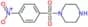 1-[(4-nitrophenyl)sulfonyl]piperazine