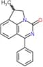 6-methyl-1-phenyl-5,6-dihydro-3H-pyrrolo[3,2,1-ij]quinazolin-3-one