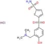 5-({3-[(dimethylamino)methyl]-4-hydroxyphenyl}sulfonyl)thiophene-2-sulfonamide hydrochloride