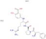 D-phenylalanyl-N-{(2S)-2-[(3-carboxy-4-hydroxyphenyl)amino]-5-[(diaminomethylidene)amino]pentanoyl…