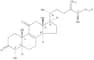 Ergosta-8,24(28)-dien-26-oicacid, 4-methyl-3,11-dioxo-, (4a,5a,25S)-