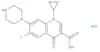 3-Quinolinecarboxylic acid, 1-cyclopropyl-6-fluoro-1,4-dihydro-4-oxo-7-(1-piperazinyl)-, hydrochlo…