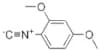Benzene, 1-isocyano-2,4-dimethoxy- (9CI)