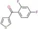(2,4-difluorophenyl)-(3-thienyl)methanone