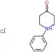 4-oxo-1-phenylpiperidinium chloride