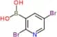 (2,5-dibromopyridin-3-yl)boronic acid