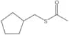 S-(Cyclopentylmethyl) ethanethioate