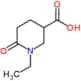 1-Ethyl-6-oxo-3-piperidinecarboxylic acid