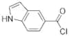 1H-Indole-5-carbonyl chloride (9CI)
