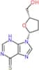 9-[(2R,5S)-5-(hydroxymethyl)tetrahydrofuran-2-yl]-3,9-dihydro-6H-purine-6-thione