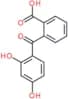 2-(2,4-dihydroxybenzoyl)benzoic acid