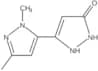 2,5-dimethyl-1H,2H-3,3-bipyrazol-5-ol