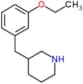 3-(3-ethoxybenzyl)piperidine
