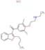 (2-butyl-1-benzofuran-3-yl){4-[2-(ethylamino)ethoxy]-3,5-diiodophenyl}methanone hydrochloride (1:1)