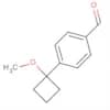 Benzaldehyde, 4-(1-methoxycyclobutyl)-