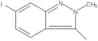 6-Iodo-2,3-dimethyl-2H-indazole