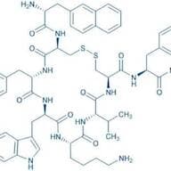 (D-2-Nal⁵,Cys⁶·¹¹,Tyr⁷,D-Trp⁸,Val¹⁰,2-Nal¹²)-Somatostatin-14 (5-12) amide