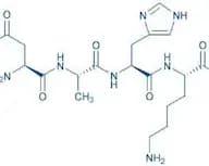 H-Asp-Ala-His-Lys-OH