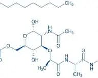 Ac-(6-O-stearoyl)-muramyl-Ala-D-Glu-NH₂