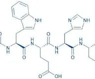 Ac-Trp-Glu-His-Asp-aldehyde (pseudo acid)