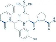 H-Trp-Phe-Tyr-Ser(PO₃H₂)-Pro-Arg-pNA