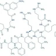 Mca-Gly-Lys-Pro-Ile-Leu-Phe-Phe-Arg-Leu-Lys(Dnp)-D-Arg-NH₂