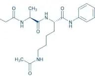 Ac-Gly-Ala-Lys(Ac)-AMC