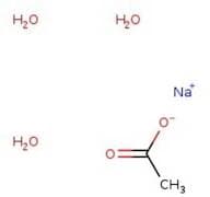Sodium acetate trihydrate, ACS, 99.0%-101%