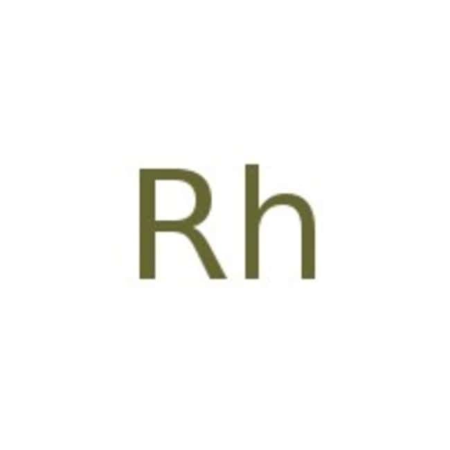 Rhodium, 1% on alumina powder, reduced