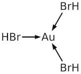 Gold(III) bromide, Premion&trade;, 99.99% (metals basis), Au 44.6% min
