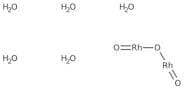 Rhodium(III) oxide pentahydrate, Premion&trade;, 99.99% (metals basis), Rh 59% min