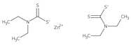 Zinc diethyldithiocarbamate, Zn 17-19.5%