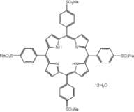 Tetrasodium meso-tetra(sulfonatophenyl)porphine dodecahydrate, 95%