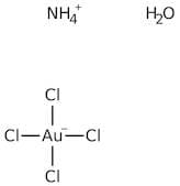 Ammonium tetrachloroaurate(III) hydrate, Premion&trade;, 99.99% (metals basis)