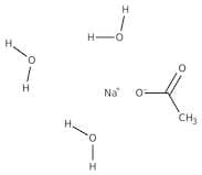 Sodium acetate hydrate, Puratronic&trade;, 99.9985% (metals basis)