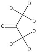 Acetone-d{6}, 100%(Isotopic), contains 0.03% v/v TMS